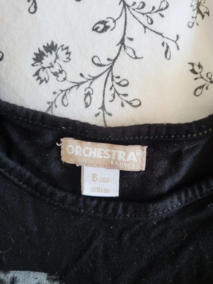 Debardeur noir orchestra 8 ans - photo numéro 2