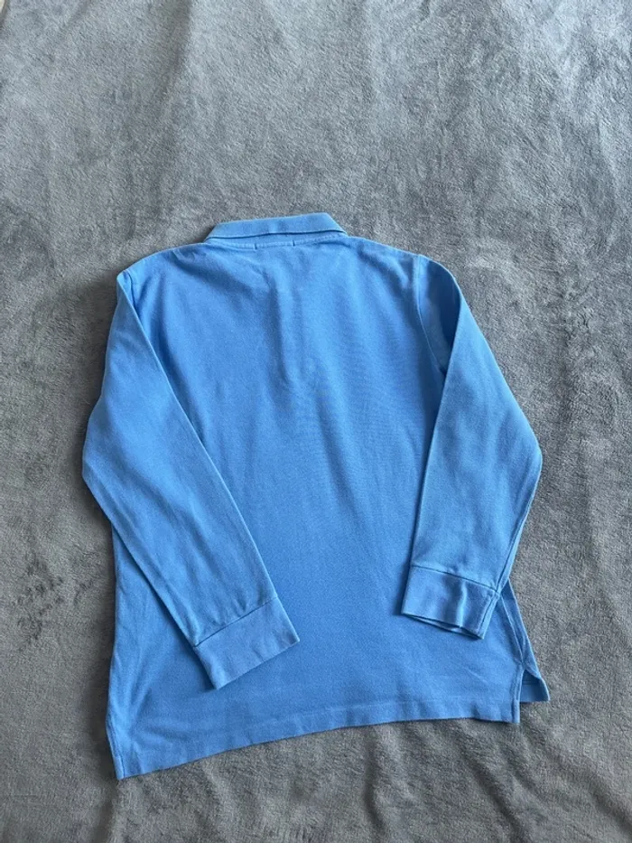 Polo Ralph Lauren manches longues bleu ciel – Taille M - photo numéro 7