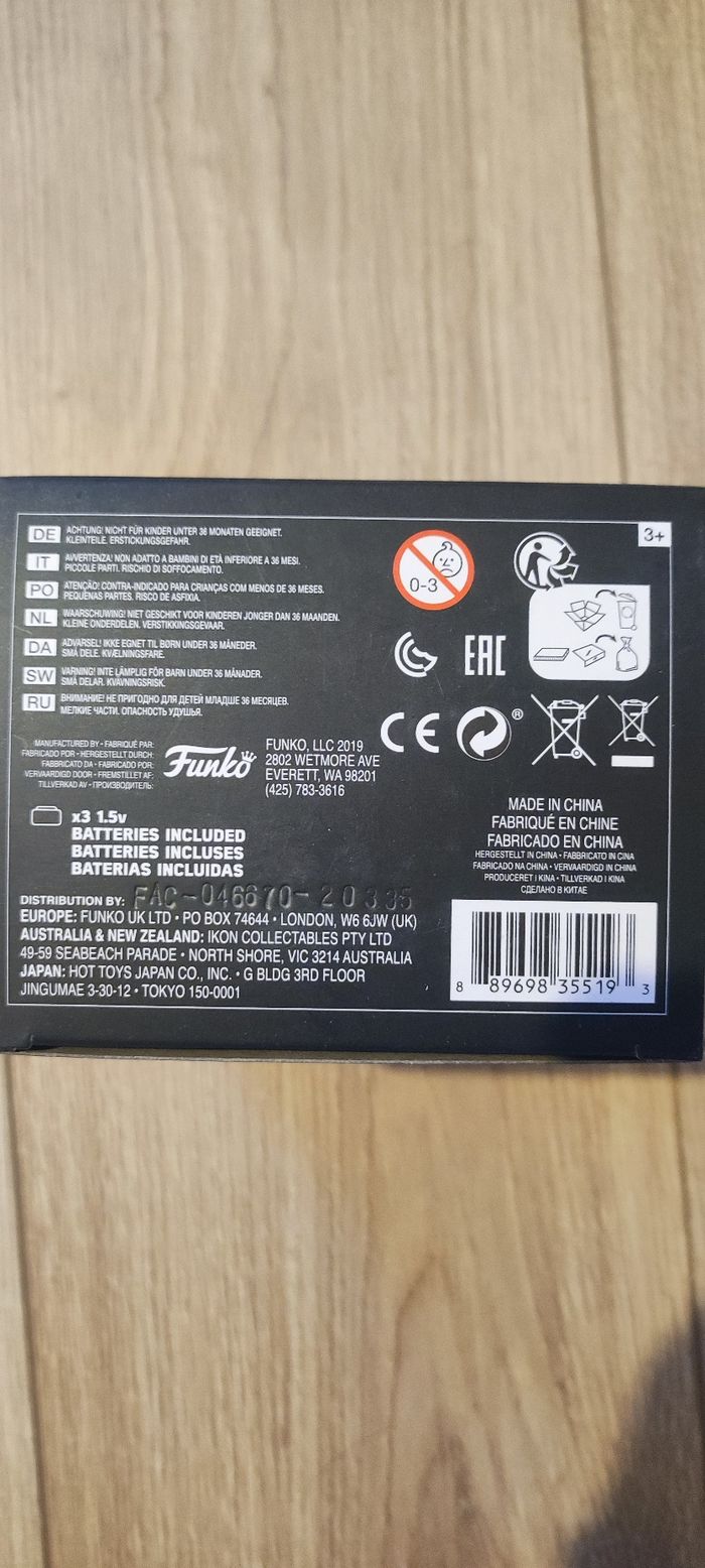 Funko Pop Star Wars Darth Vader #343 – Lights & Sound – comme neuve - photo numéro 6