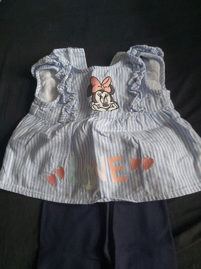 Ensemble disney baby minnie Primark taille 62 cm 0/3mois - photo numéro 3