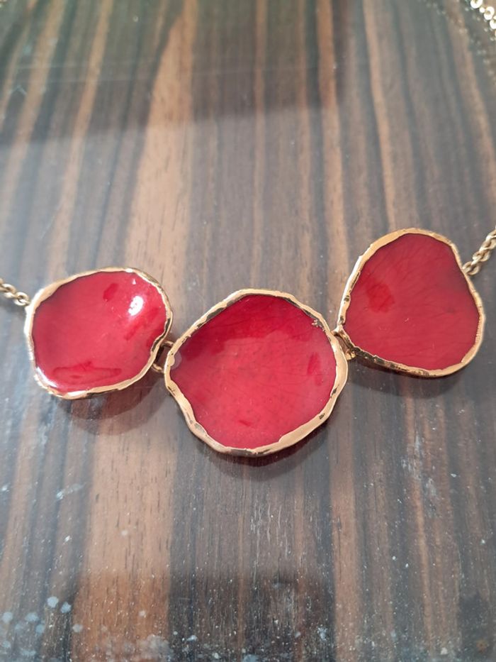 Collier fantaisie vintage ras du cou - photo numéro 2