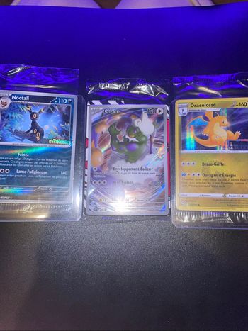 Lot de 3 promos Pokémon scellé