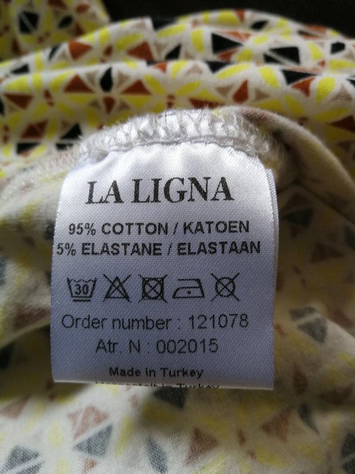 Robe d'été moulante avec ceinture 36/38 La Ligna - photo numéro 7