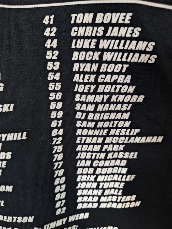 T-shirt imprimé gildan vintage football US Howell Highlanders 2007 – Playoff Team (500) - photo numéro 8