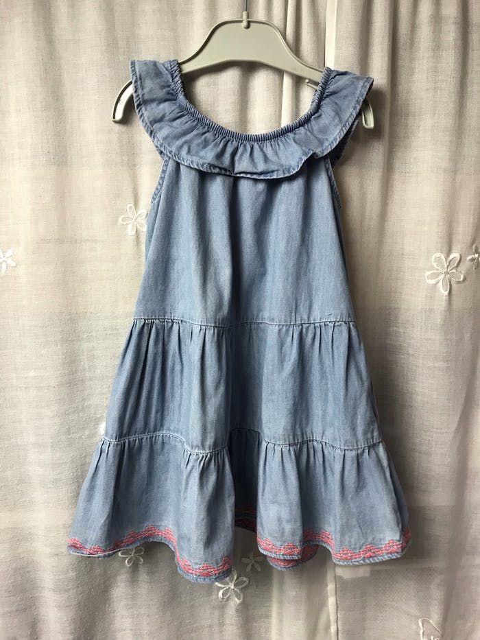 Robe en jeans souple 2 ans Pocopiano
