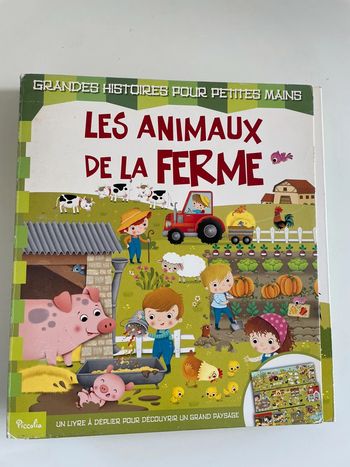Livre animaux de la ferme