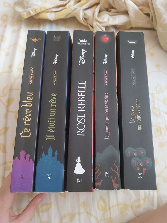 Lot Romans 4 Twisted Tales 1 Queen's Council Hachette Heroes - photo numéro 4