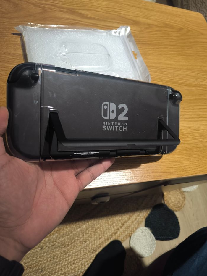 Protection Nintendo Switch 2 transparent neuf