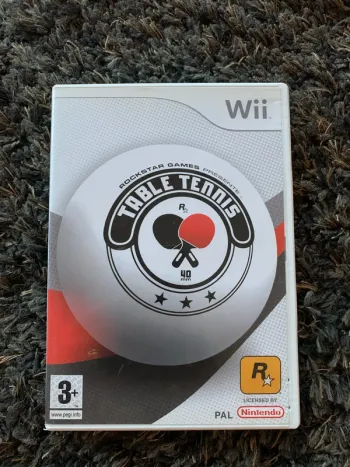 Jeu de wii tennis de table