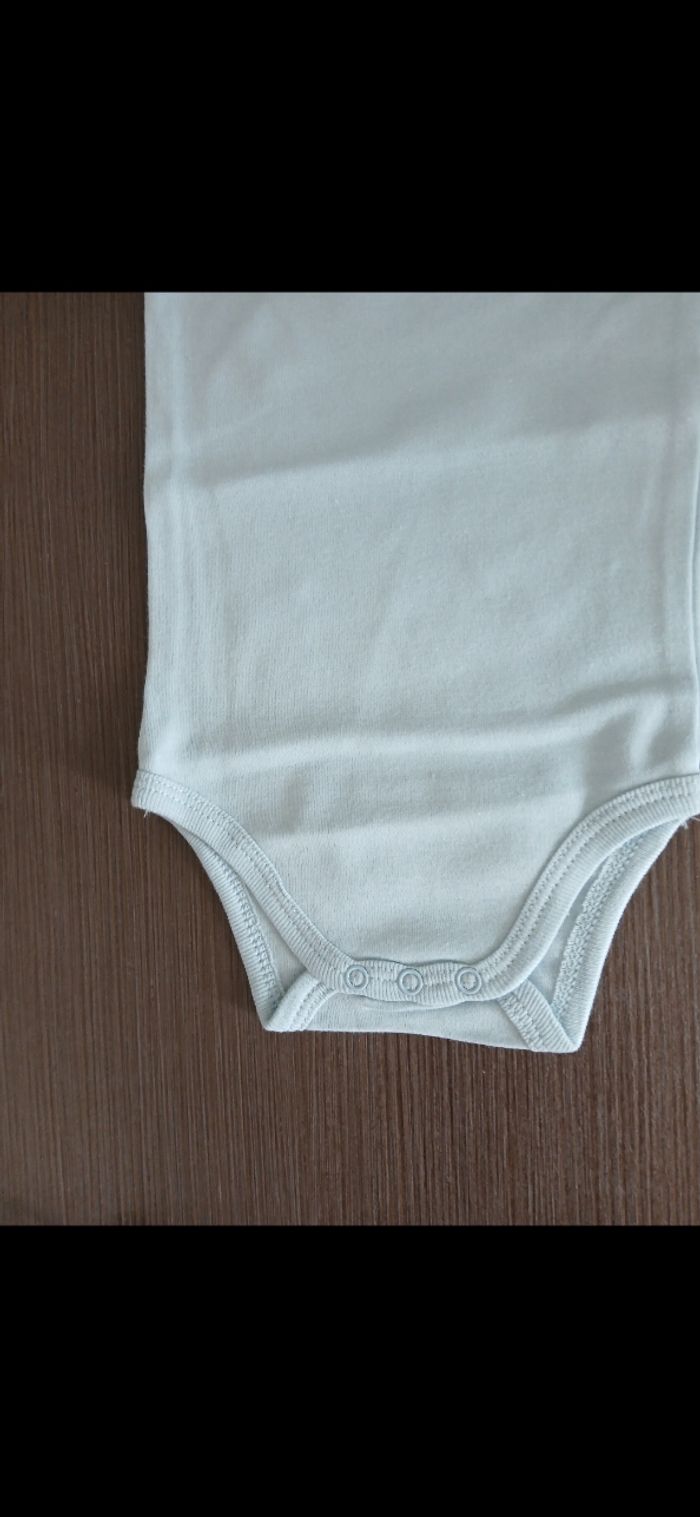 Lot 4 bodies sans manches fille influx 67 cm 6 mois - photo numéro 4
