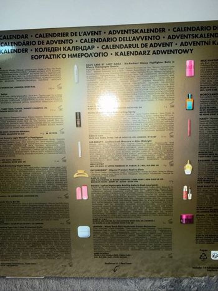 Coffret Calendrier de l’avent sephora favorites 2025 - photo numéro 8