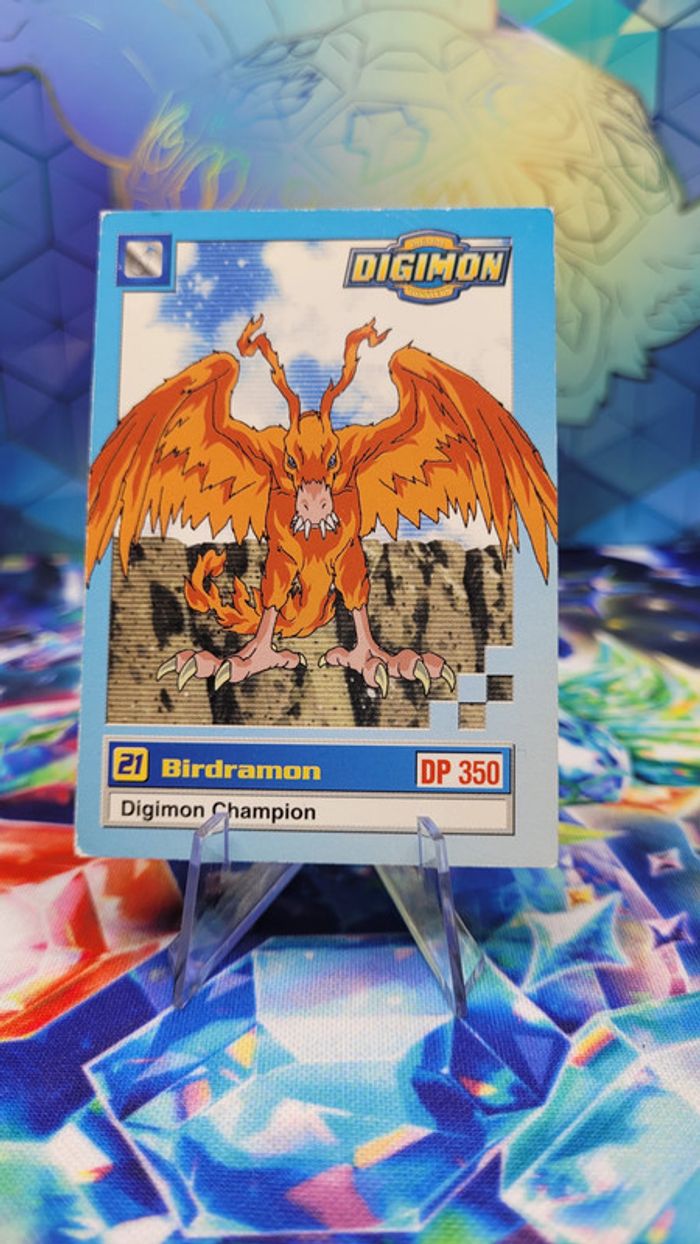 Carte Digimon Birdramon 23/34 Édition Série TV