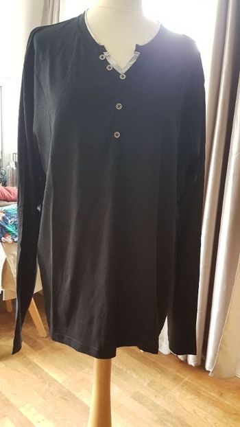 t shirt ml noir u essentiel xxl