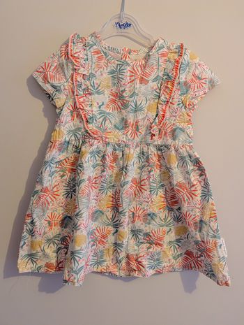 Robe longue fille 3 ans petit béguin 