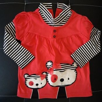 Haut manches longues fille 18-24 mois