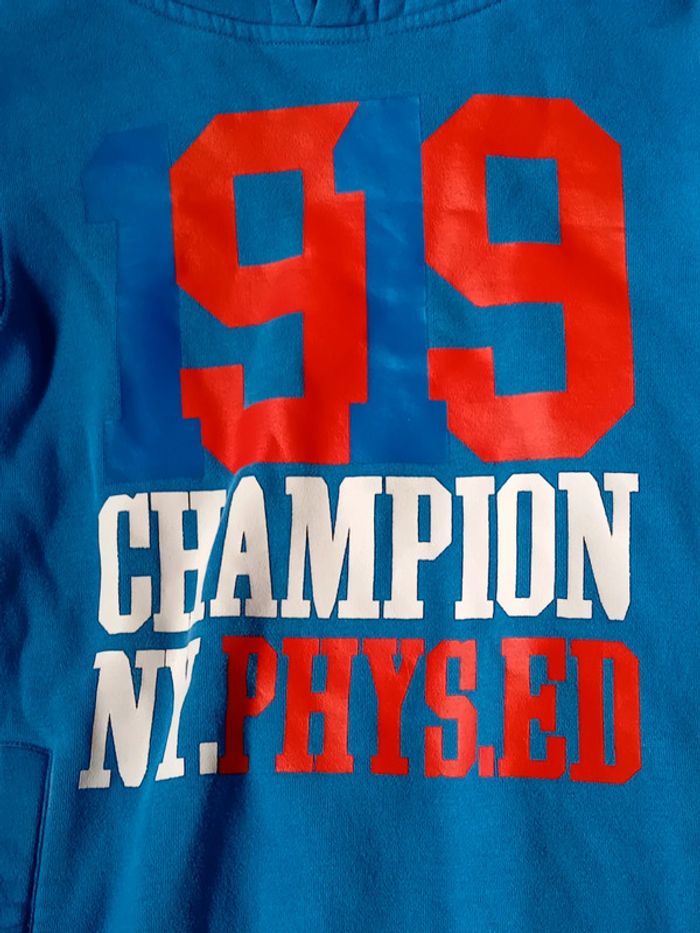 Sweat à capuche champion bleu garçon 12 ans champion - photo numéro 7