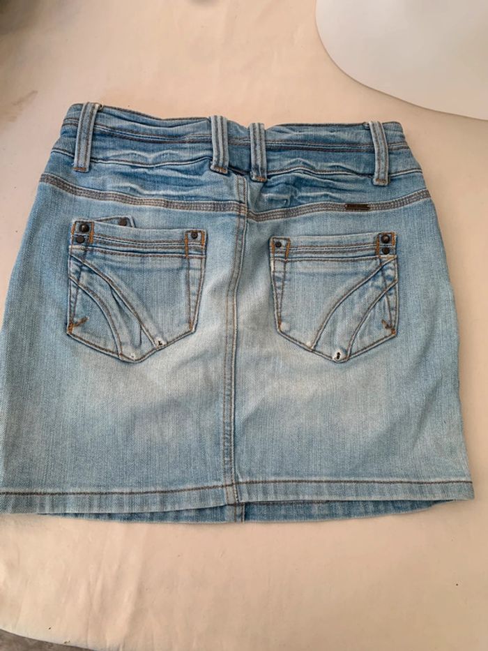 Jupe en jean Promod taille 36 - photo numéro 6