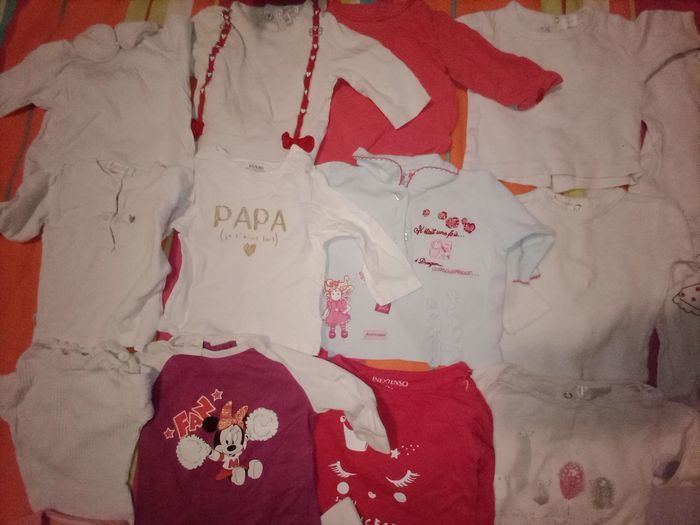 T-shirt manche longue 3 mois - photo numéro 2