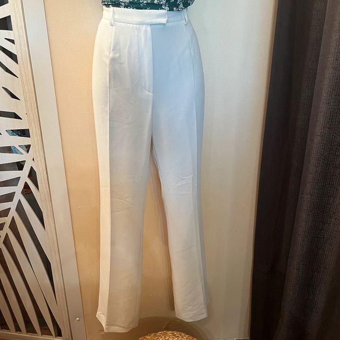 Pantalon fluide blanc - photo numéro 3