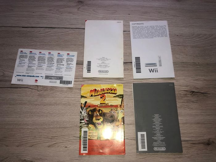 Livret jeux wii mario Kart et kung-fu panda - photo numéro 2