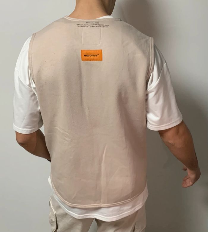 Gilet Beige boohooman - photo numéro 4