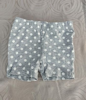 Joli Short à pois 18/24 mois
