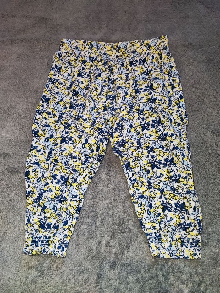 Pantalon/ pantacourt/ sarouel léger 18 mois