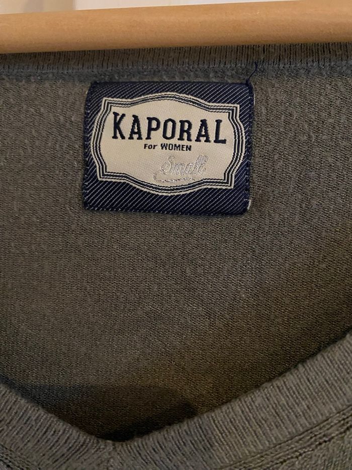 Pull femme kaki - photo numéro 2
