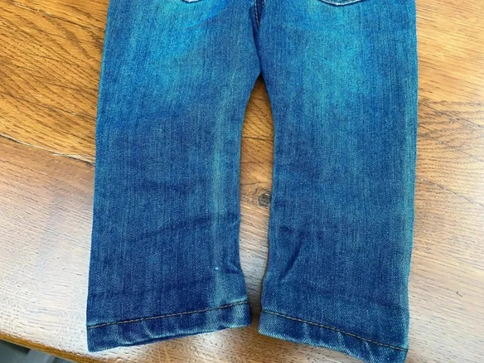Jean bleu tape à l’oeil 6 mois - photo numéro 4