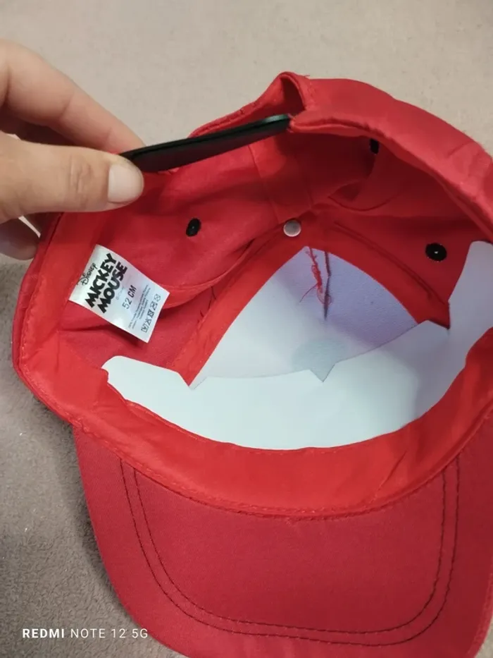 Casquette Mickey Mouse avec oreilles - photo numéro 5