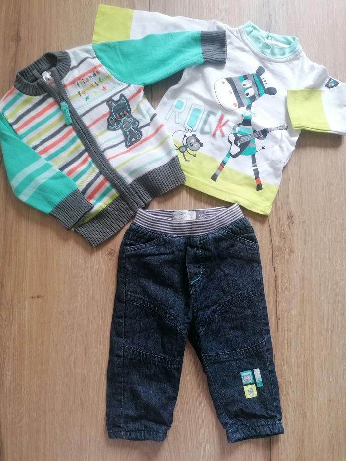 Ensemble bébé garçon 3mois  orchestra