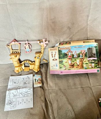 Sylvanian families tyrolienne baby ropeway park