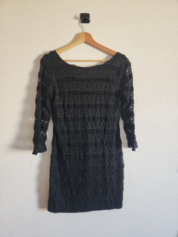 Robe noire dentelle Jennyfer – T36 – Moulante