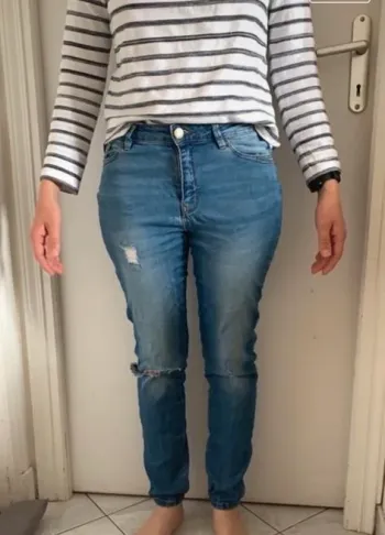 Jean slim cache cache femme, taille 36