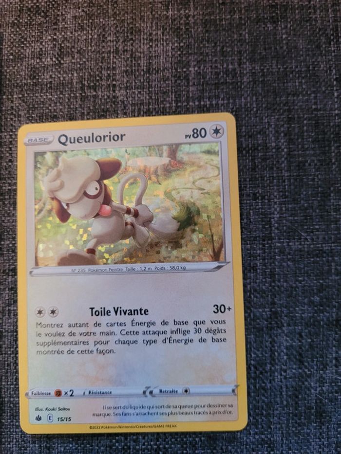 Carte pokemon brillante - photo numéro 2