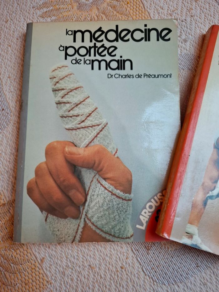 Magnifique lot de 2 livres sur la sante le sport la forme - photo numéro 2