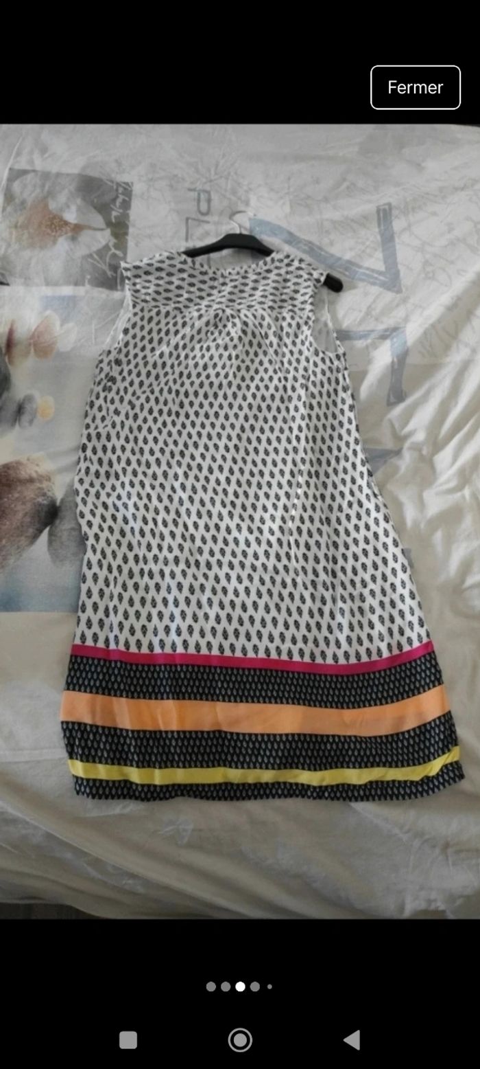 Robe imprimée Camaïeu taille 38 - photo numéro 3