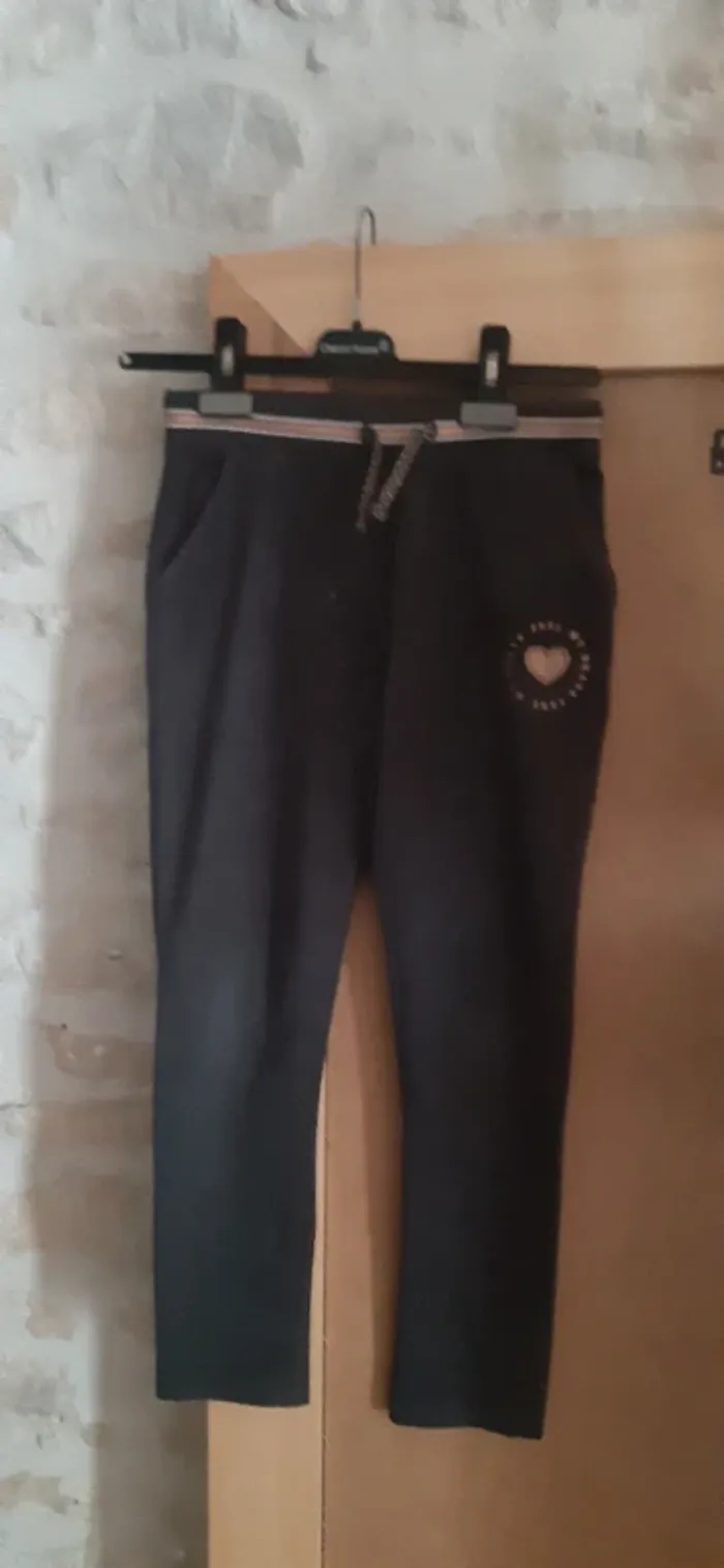 Pantalon jogging gris 12 ans - photo numéro 2
