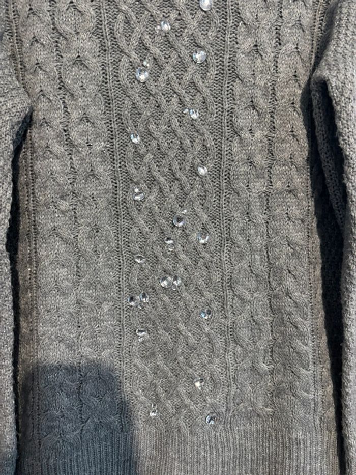 Pull Gris Sequins 16 ans - photo numéro 7