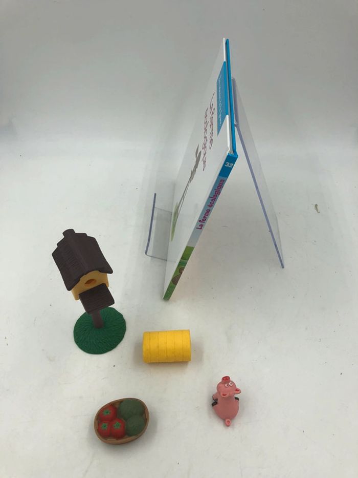 Livre + figurines Altaya les animaux de la ferme N•32 la ferme écologique - photo numéro 3