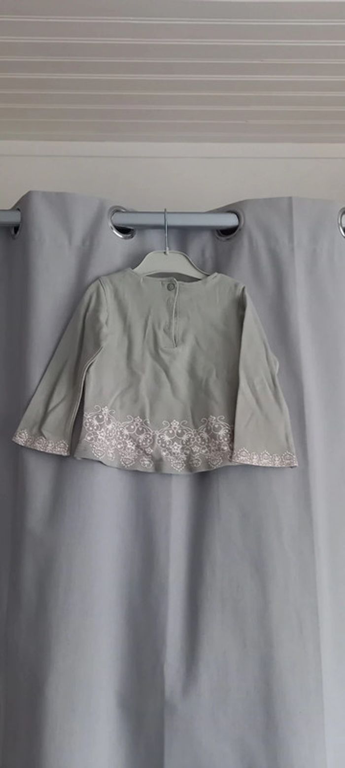 Pull 24 mois kaki rose kimbaloo - photo numéro 2