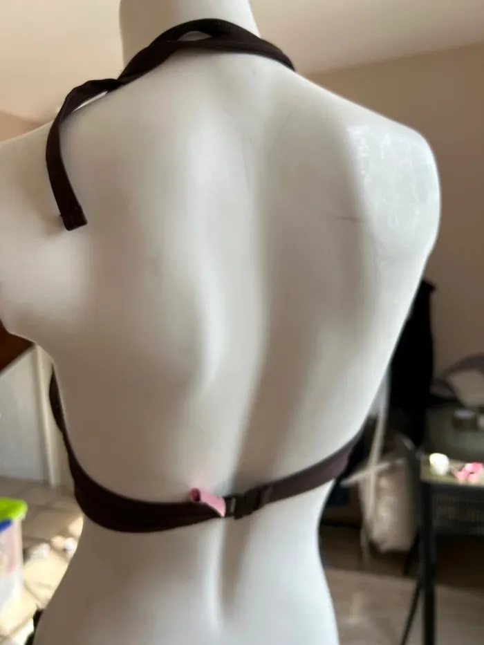 Maillot de bain 2 pièces marron - photo numéro 4