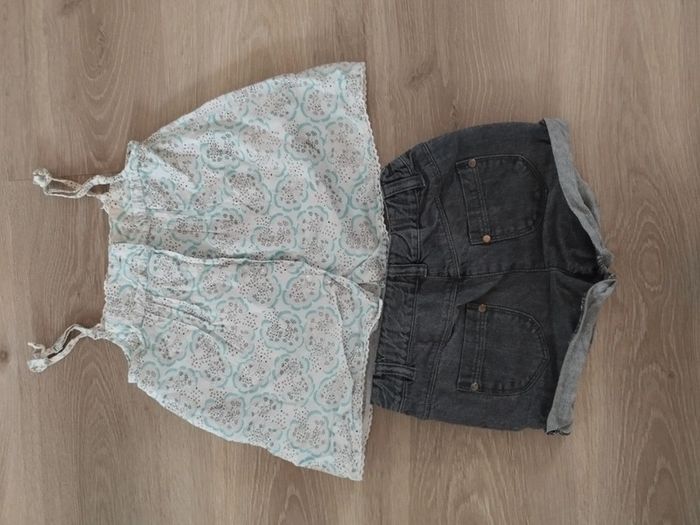Ensemble short en jean et débardeur - photo numéro 6