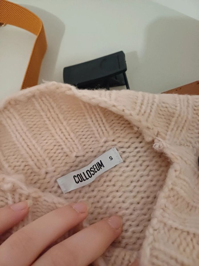 Pull rose clair chaud Colloseum taille S 36 - photo numéro 10