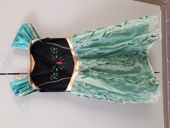 Déguisement robe verte et noire taille 140  ( 10 ans )  Vogue Fashion