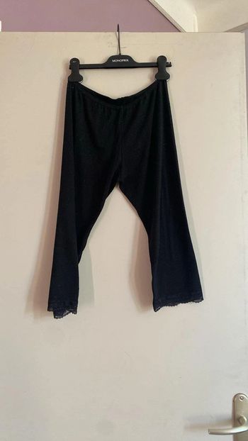 Legging court noir - Taille Unique