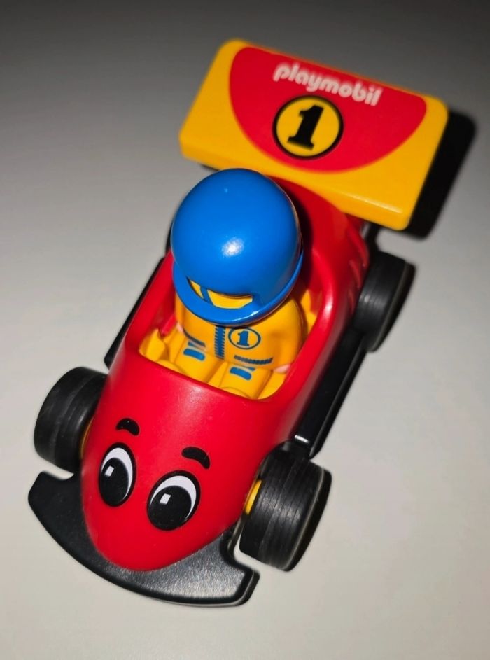 123 playmobil lot de 3 véhicules formule 1, quad et moto - photo numéro 2