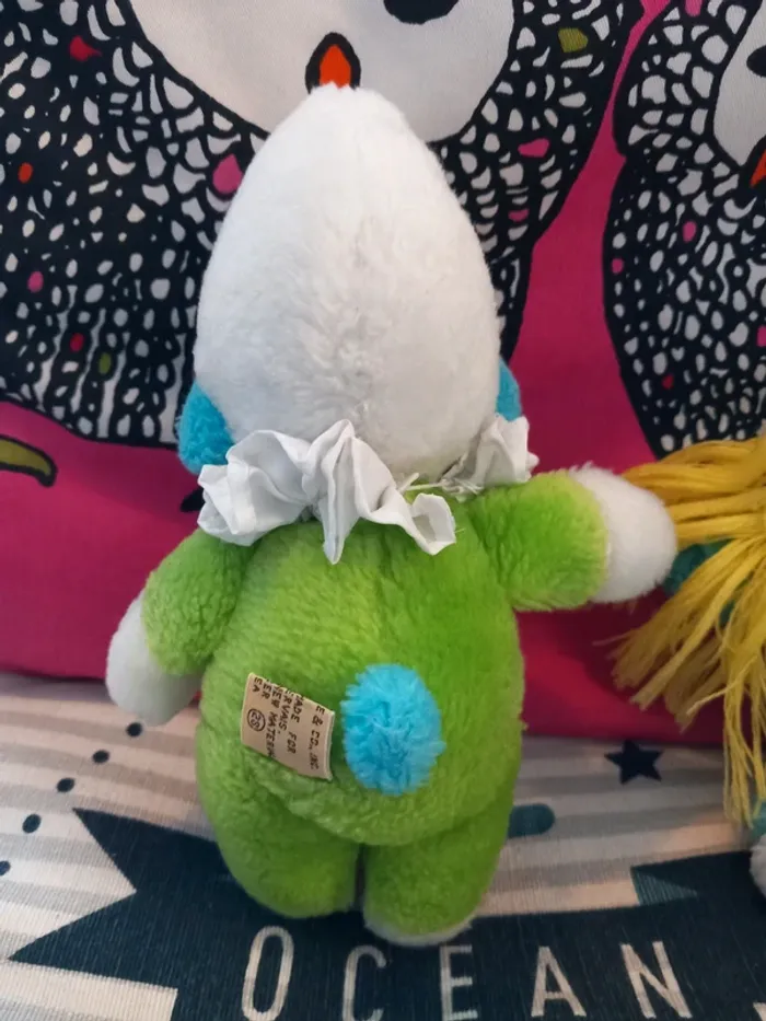 3 peluches vintages schtroumpf - photo numéro 8