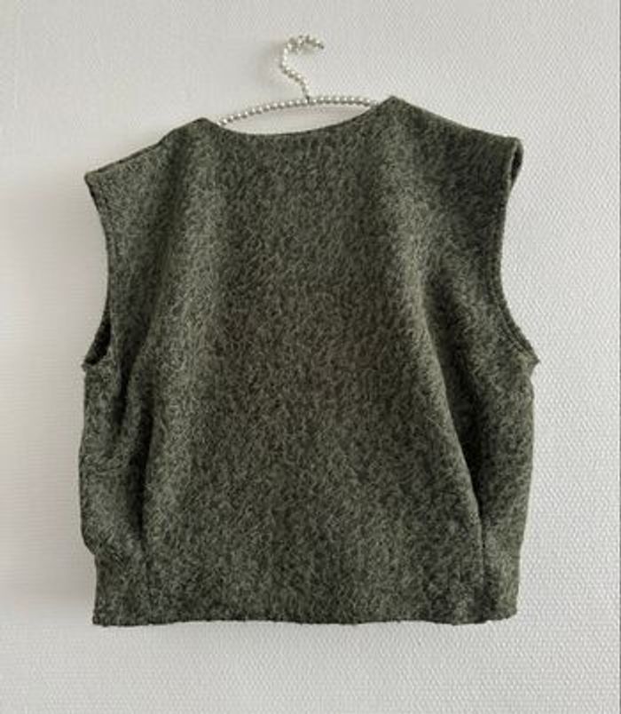 Gilet sans manches kaki - photo numéro 2
