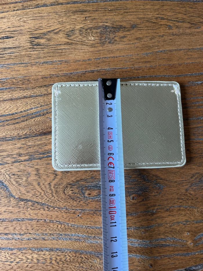 Porte carte doré - photo numéro 5